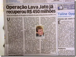 Operação Lava Jato já recuperou R$ 450 milhões - www.rsnoticias.net