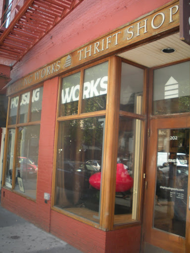 A view of the storefront.