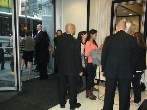 Here, all the brides are starting to line up!