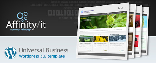 Universal Business Wordpress Template - Business Corporate