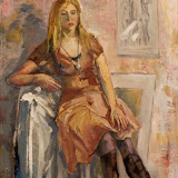 Natalie. Öl auf Leinwand. 50x60 cm. Privatbesitz. Copyright 2007 by O.Weinreich