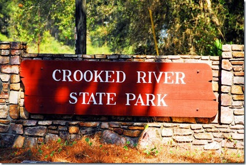 Crooked River Sign