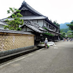 a Japanese village at Edo Wonderland in Nikko, Japan 