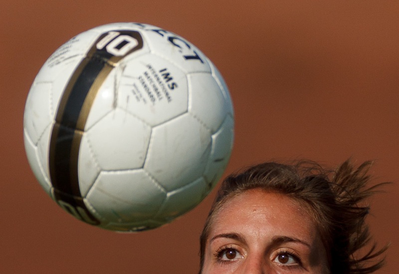 Viewmont's Laura Essig chases down the ball as Viewmont defeats Taylorsville High School 2-1, girls soccer, in Taylorsville, Utah, Thursday, September 20, 2012