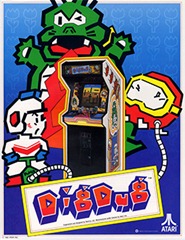 Dig Dug Arcade Promo A good game, but it's no Mr. Do!