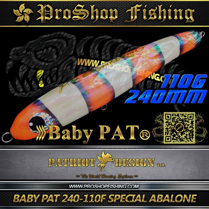 PATRIOT DESIGN BABY PAT 240-110F SPECIAL ABALONE.1