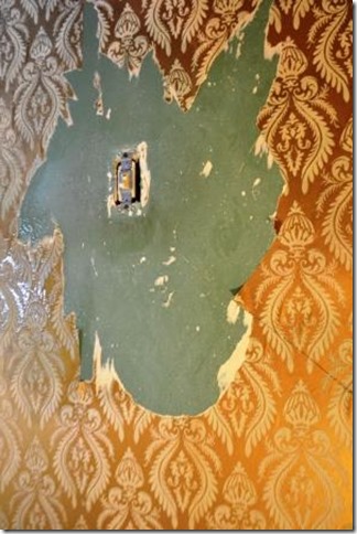 removing wall paper