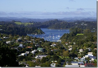 View of Matauwhi Bay, Russell, Bay of Islands