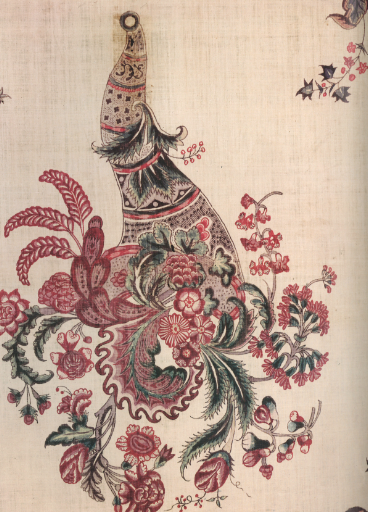 Here is a close-up of the handiwork involved in decorating the previous hanging.