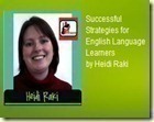 Successful Strategies for English language Learners by Heidi Raki of Raki's Rad Resources