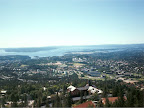 Panoramic view to Oslo, Norway