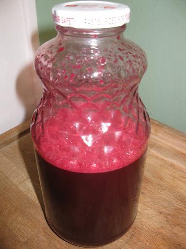 Juice made this way, sealed up tight and kept in a cold refrigerator, can keep for up to 2 days.