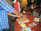 Lino stamps out his name