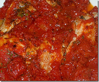 Cernia alla pizzaiola 