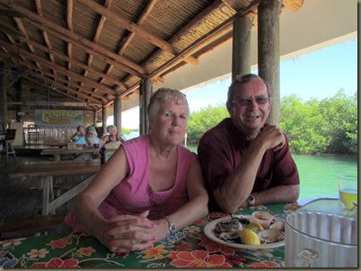 Margie and Roger at Geiger Key Marina