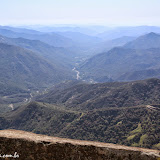 Vista da Moro Rock -  Sequoia e Kings Canyon NP, California. EUA
