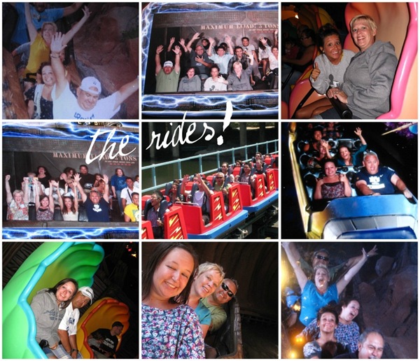 the rides collage
