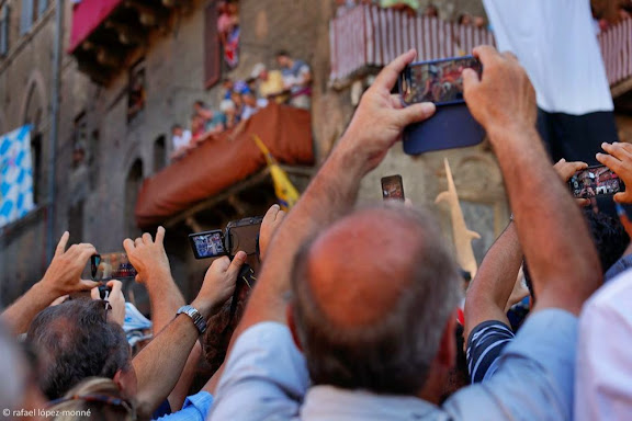 Festa del Palio.Siena, Toscana, Itàlia