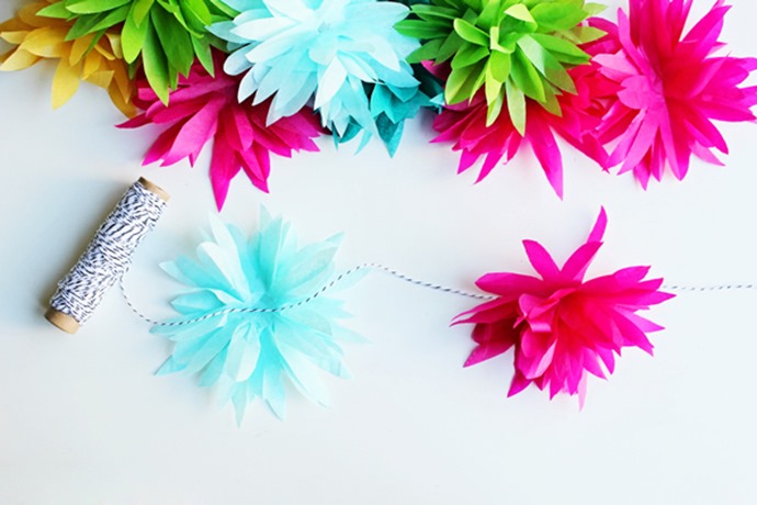 decoracao de casamento que eu posso fazer:DIY: Flores de Papel de Seda decoracao de casamento que eu posso fazer:DIY: Flores de Papel de Seda