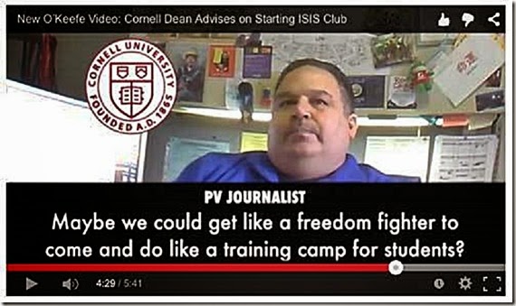 Joseph Scaffido musing ISIS Speaker at Cornell