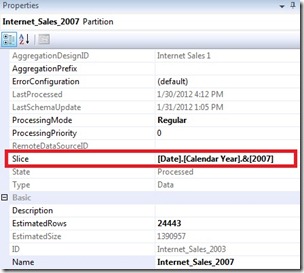7 Setting the partition slices 7 Setting the partition slices