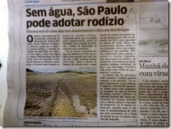 Sem água, São Paulo pode adotar rodízio - www.rsnoticias.net