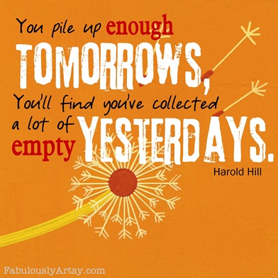 empty yesterdays