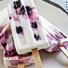 Yogurt Ice Pops with Berries Recipe