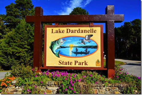 Lake Dardanelle Sign