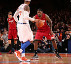 LeBron Debuts Two New Pairs at MSG Carmex iD & Grey PE lebron james nba 130301 mia at nyk 26 LeBron Debuts Two New Pairs at MSG Carmex iD & Grey PE