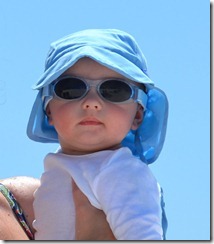 Emerson Beach Hat and Sunglasses