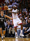 lebron james nba 121107 mia vs bro 02 King James wears 5 Colorways of Nike LeBron X in 6 Games