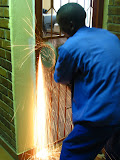 Eventually they just cut the lock off the door. South Africa - 459.jpg