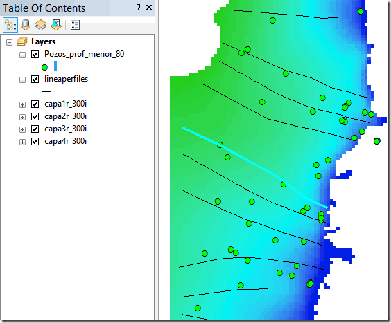 Perfil-en-arcgis Perfil en arcgis
