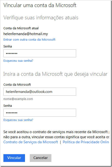 Vincular Outlook a Hotmail
