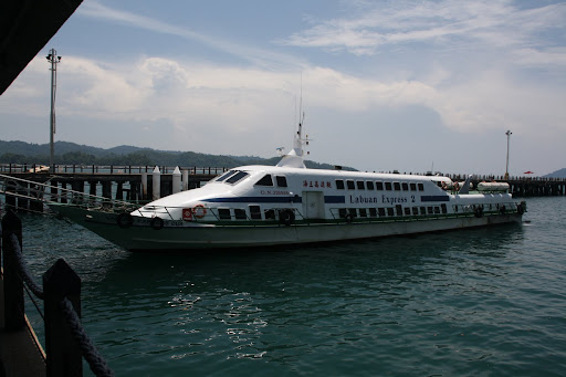 Ferry boat for Kota Kinabalu to Pulau Labuan