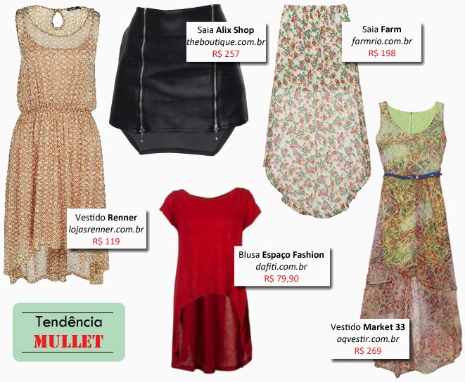 Moda das saias e vestidos Mullet: Curto na frente e comprido atrás. Saiba como usar e onde comprar! Mullet-saia-moda-feminina-como-usar