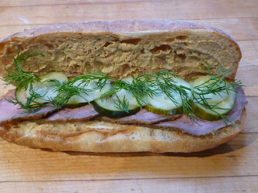A sandwich for two