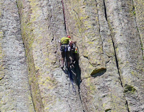 Climber Close Up