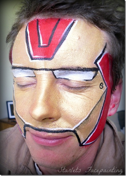 maquillaje de iron man (16)