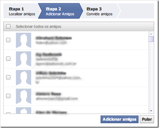 Adicionar amigos Adicionar amigos