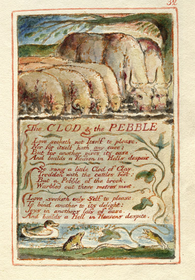 The Clod And Pebble By William Blake, William Blake