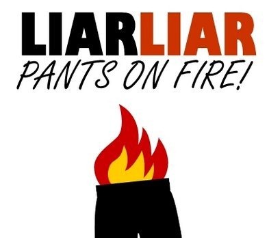 Liar Liar pants on fire