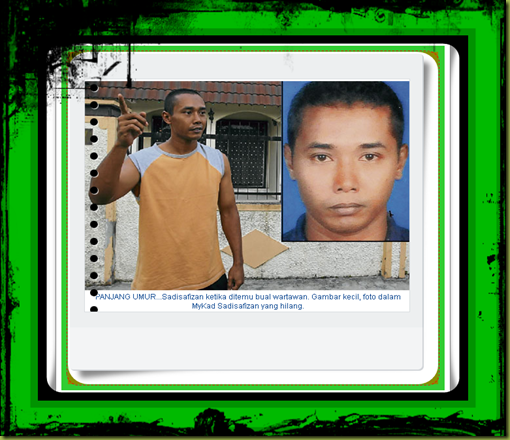 sadisafizan said sadisafizan said