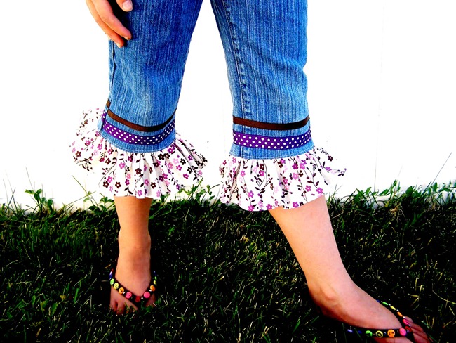 embellished pants tutorial