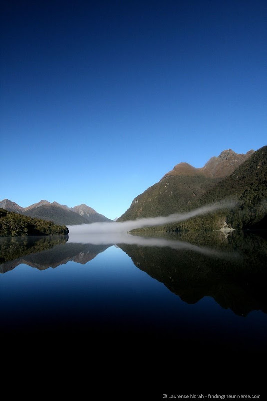 Mountain lake cloud reflections Mountain lake cloud reflections