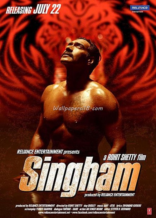 Latest Bollywood Movie Singham Wallpapers 2011