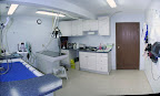 Our treatment room is used to prepare surgical patients, perform dentals, and for sample collection.
