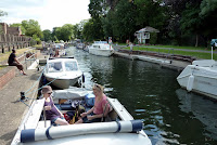 Waiting at Romney Lock (again)
