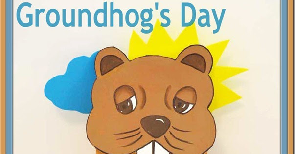groundhog day just put that anywhere just paint it groundhog s day puppet with printable groundhog day just put that anywhere just paint it groundhog s day puppet with printable